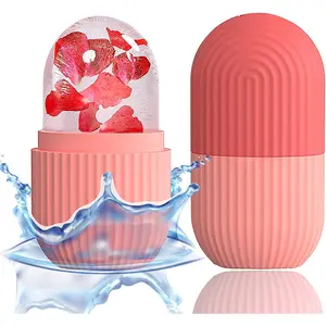 Silikon Beauty Ice Gesichts massage gerät Roller Ice Cube Mold Ice Roller für Gesicht