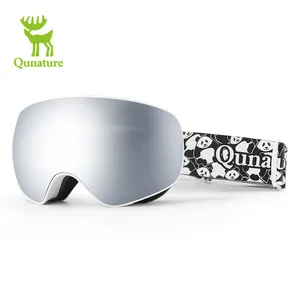 Qunature Ski Goggle Magnetic Uv400 Protection Snowboard Skiing Glasses Winter Sports Equipment Snow Ski Goggles
