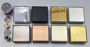 ท่อระบายน้ำพื้นสำหรับวัสดุก่อสร้าง ป้องกันกลิ่น พร้อมที่ดักจับเส้นผม รับผลิตตามแบบ OEM พร้อมโลโก้ตามสั่ง จากโรงงานโดยตรง สำหรับห้องน้ำ โรงแรม และโครงการต่างๆ - Product Image 5