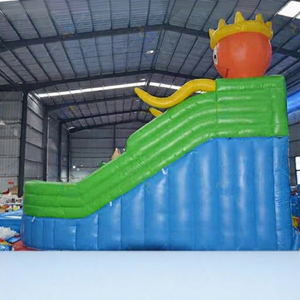 สไลด์เป่าลมและเปลโยกพีวีซีธีมปลาหมึกเชิงพาณิชย์ยี่ห้อไมโค - Product Image 1