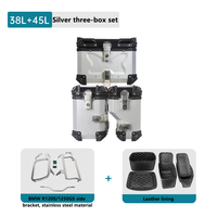 Support de Valise Latérale Moto en Acier Inoxydable de Haute Qualité pour BMW R 1200GS/1250GS, Porte-Bagages Arrière