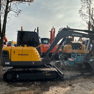 Excavatrice sur chenilles <span class=keywords><strong>Volvo</strong></span> EC60C d'occasion en bon état, vente flash, mini-excavatrice d'occasion <span class=keywords><strong>Volvo</strong></span> EC60C - Product Image 4