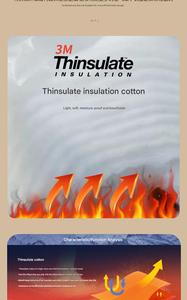 Biểu Tượng Tùy Chỉnh Phụ Nữ Người Đàn Ông Của Cách Điện Phù Hợp Với Ve Áo Độn Mùa Đông Nhiệt Kinh Doanh Blazer Xuống Áo Khoác Windproof Độn Áo Khoác - Product Image 3