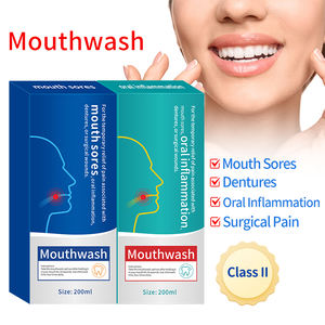 Bain de bouche doux pour les soins des gencives - Aide à maintenir l'hygiène buccale, réduit l'accumulation de plaque dentaire, rafraîchit l'haleine, rinçage quotidien - Product Image 1