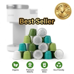 แคปซูลมัทฉะรสสตรอว์เบอร์รี ใช้ได้กับเครื่องชงกาแฟแบบ K-Cup น้ำหนัก 2-8 กรัม รสผลไม้ละลายเร็ว รับผลิตแบรนด์ส่วนตัว (OEM) จากโรงงานโดยตรง - Product Image 2