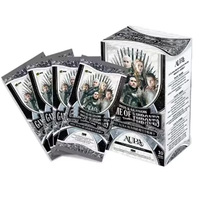 10 Boîtes KAKAWOW AURA GAME OF THRONES Cartes à collectionner Anime Jeu d'échecs Boîte mystère Jouet pour enfant Cadeau Salle de diffusion en direct Vente en gros