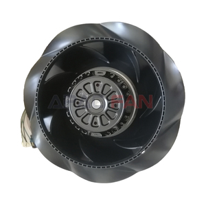 R2E250-RB06-01 AC Backward Curved Centrifugal Fan 250mm 2600RPM 950CFM 220W 230VAC for Heat Recovery Ventilation Units - Product Image 1