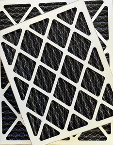 Tissu non tissé en charbon actif, fibre synthétique, maille métallique laminée, média filtrant pour équipement de filtration d'air - Product Image 1