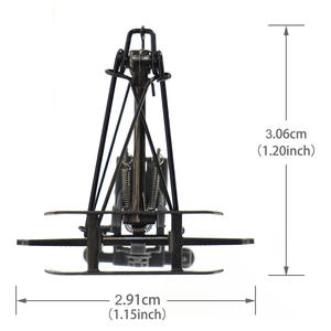 Antenne de traction électrique pour pantographe à arc, modèle de train HP1287, échelle <span class=keywords><strong>HO</strong></span> 1:87 - Product Image 2