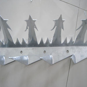 Maquinilla de afeitar galvanizada recubierta de polvo de alta seguridad personalizada de fábrica Anti Climb Spike para la pared superior del hogar - Product Image 5