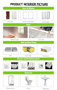 Casa Contenedor Desmontable de Nuevo Diseño, Prefabricada, Tipo Granny Flat, para Uso Escolar, de Instalación Rápida, con Techo Inclinado Moderno - Product Image 3