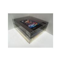 Boîtes d'emballage extérieures en PVC Boîte de protection de jeu vidéo transparente personnalisée pour SNES N64