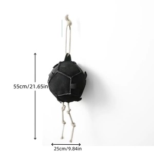 Pelota de juguete para caballos, novedad superventas transfronteriza, pelota de entrenamiento y alimentación con forma de zanahoria, suministros ecuestres, bolsa para caballos - Product Image 1