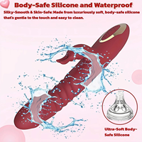 Vibrateur G-Spot et suceur clitoridien 2-en-1 JT, Dildo Lapin vibrant avec fonction de succion, Stimulation clitoridienne, 16 modes combinés