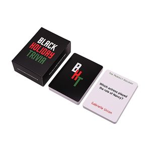 Biểu Tượng Tùy Chỉnh In Ấn Bền Cổ Điển Đức Lõi Đen Sang Trọng Poker Thẻ Có Thể Tái Chế Thân Thiện Với Môi 54 Giấy Chơi Thẻ - Product Image 4