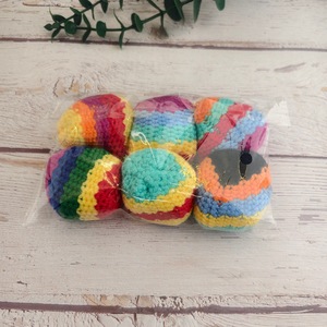 Luckykoo Bestseller Fun & Useful Footbag <b>Hacky</b> <b>Sack</b> Handmade Crochet <b>Hacky</b> <b>Sacks</b> Catch Balls Children's Outdoor Play Toys - Product Image 6