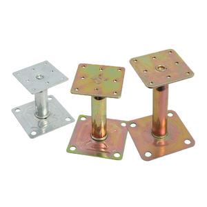 JNZ可定制基座钢基座系统基座花园支架，用于底层地块可调凸起浮动地板 - Product Image 3