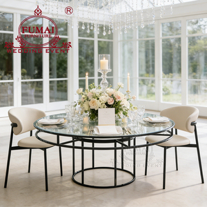 Chaise de banquet nordique rembourrée avec structure en aluminium - Product Image 4