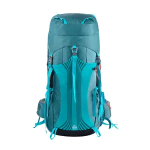 Reloaded Professional Mountaineering Backpack Hiking Bag 60L Multi-Storage Adjustable Backpack with Excellent Carrying System
