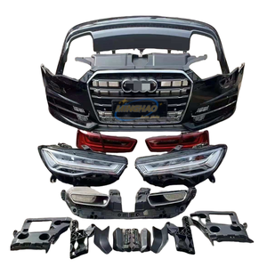 Kit de carrocería de nariz delantera de coche usado para <span class=keywords><strong>Audi</strong></span> <span class=keywords><strong>A6</strong></span>, incluye parachoques delantero y trasero, faros delanteros, luces antiniebla, piezas automotrices - Product Image 5