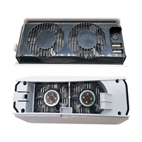 Ventilateur de refroidissement arrière haute vitesse, de bonne qualité et silencieux pour console PS5 Slim avec 2 ventilateurs de refroidissement
