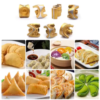 Machine automatique de fabrication de samosas, de pâtés à la viande et d'empanadas, machine intelligente de façonnage et de remplissage de la pâte pour les collations africaines
