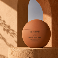 Pot de crème solaire rond de 50 g en gros avec couvercle séparé pour crème solaire SPF et emballage personnalisé avec logo