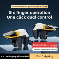 Manette de jeu DY11 pour PUBG Mobile, contrôleur à haute fréquence de clic, bouton de déclenchement de joystick, déclencheur de tir L1R1
