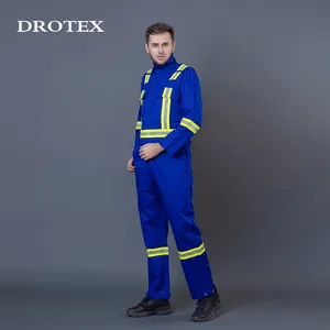 OEM инженер-химик рабочая одежда Комбинезон Светоотражающий огнестойкий FR защитная одежда комбинезон для нефти и газа