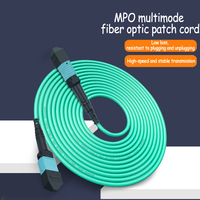 Kabel Patch Fiber Optik MPO - LC SC FC ST MPO LSZH Kabel Trunk MPO Modul Kaset OM3/OM4 Kabel Patch Fiber Optik