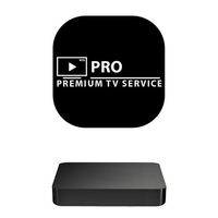 Kotak TV Mini IPTV Terbaru Pro PC AndroidTV Box OTT Cocok untuk Eropa Barat - Jerman, Prancis, Belanda