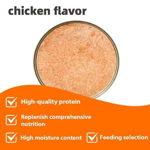 Thức ăn ướt giàu protein cho mèo, giá tốt nhất, gà cá đóng hộp, hàm lượng thịt cao, cá, bán chạy, đồ ăn thưởng cho thú cưng - Product Image 5