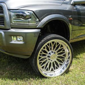 ล้อรถบรรทุกขอบลึกแบบฟอร์จ ขนาด 20x10 20x12 22x12 24x12 6x139.7 8x180 สำหรับ F150 F250 Silverado Ram - Product Image 3