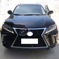 Grille de pare-chocs avant Maictop pour Lexus RX 350 450 Rx350 Kit carrosserie 2013-2016 Mise à niveau au style sport Trd