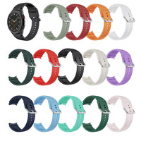 Correas Deportivas Clásicas de Color Sólido para Reloj Samsung Galaxy Watch 4 Classic, Transpirables, Marca Forwelleny, Nuevo Estilo