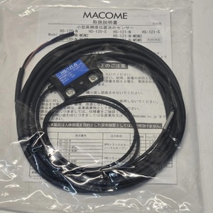 มาโคเม ไลเนียร์ ดิสเพลสเมนท์ เซนเซอร์ HS-120-N เครื่องอ่านแม่เหล็กแบบอนาล็อก ผลิตในญี่ปุ่น - Product Image 1