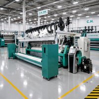 CH RSMSUS-G Biaxiale Weberei-Einlege-Polyester-Geogitter Raschel-Kettenwirkmaschine