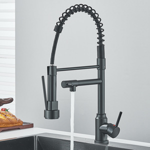 Hiện đại dual-chức năng nước nóng lạnh xoay lưu vực Món Ăn Rau rửa kéo xuống bồn rửa nhà bếp vòi nước - Product Image 2