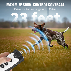 犬のリペラー超音波チェイサーストップバークトレーナー吠え防止電子犬吠え防止装置LED懐中電灯付き - Product Image 3