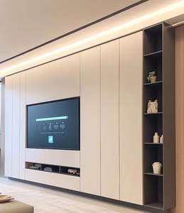 Entire <b>Wall</b> <b>TV</b> <b>Stand</b> Customized Living Room Furniture Whole House Customization - Product Image 4