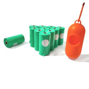 Bolsas al por mayor para excrementos de perro, portátiles, de paja de trigo, suministros de limpieza para mascotas, bolsas de basura para mascotas, estilo popular, bolsas biodegradables para excrementos de perro. - Product Image 2