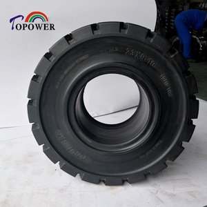 Topower Solid <b>Tire</b> 23X9-10 Bias Design For <b>Excavator</b> High Load Capacity - Product Image 1