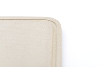 Planche à découper rectangulaire en fibre de riz durable et pliable écologique, poignée épaisse non toxique, facile à nettoyer, lavable au lave-vaisselle
