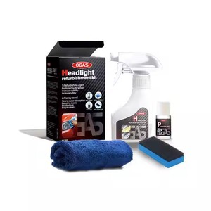 Kit <span class=keywords><strong>de</strong></span> Nettoyage et <span class=keywords><strong>de</strong></span> Réparation Anti-Jaunissement et Anti-Oxydation <span class=keywords><strong>pour</strong></span> <span class=keywords><strong>Phares</strong></span> et Pare-Brise <span class=keywords><strong>de</strong></span> <span class=keywords><strong>Voiture</strong></span> – Sans Polissage – Vente Flash - Product Image 2