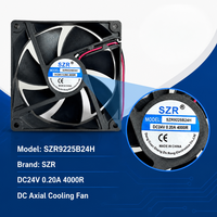 Ventilateur axial silencieux haute vitesse 5000 tr/min pour PC, 5/12/24/48V CC, roulement à billes, 9225, pour évacuation et ventilation, électrique, OEM, vente en gros