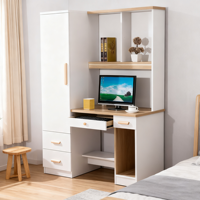 Armoire moderne en MDF pour chambre à coucher et hôtel Table d'ordinateur Designs stylés Vente d'usine Réglable pour la maison ou le salon Meubles