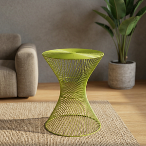 Tabouret en fil de fer thermolaqué - Product Image 4