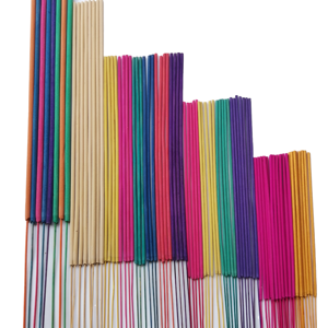Varillas de Incienso Agarbatti Naturales con Aroma a Bergamota Cruda, 28 cm, Madera Aromática - Product Image 1