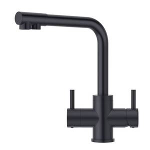 ก๊อกน้ำห้องครัวดีไซน์คลาสสิคสมัยใหม่ 1 หัวจ่าย วาล์วเซรามิก สแตนเลส ติดตั้งบนเคาน์เตอร์ ติดตั้งง่าย น้ำดื่มสะอาด - Product Image 1