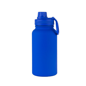 Vaso Térmico Simple de Acero Inoxidable 304, Botella Deportiva Americana de Gran Capacidad, Taza de Agua Portátil con Asa para Exteriores - Product Image 2